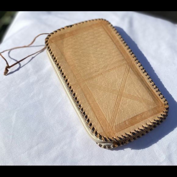NW 💯 Handcrafted Leather Wallets, Sz 6”x3.5” - Picture 2 of 4